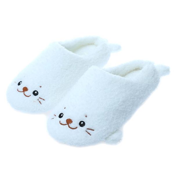 millffy cute sea lion plush slippers japanese girl plush seal soft bottom indoor home flat floor shoes, Black
millffy cute sea lion plush slippers japanese girl plush seal soft bottom indoor home flat floor shoes, Black