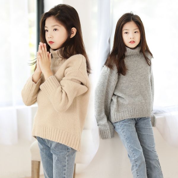 girls sweater warm pullover 2020 new sweater thickened warm casual knitted pullover turtleneck women, Blue
girls sweater warm pullover 2020 new sweater thickened warm casual knitted pullover turtleneck women, Blue