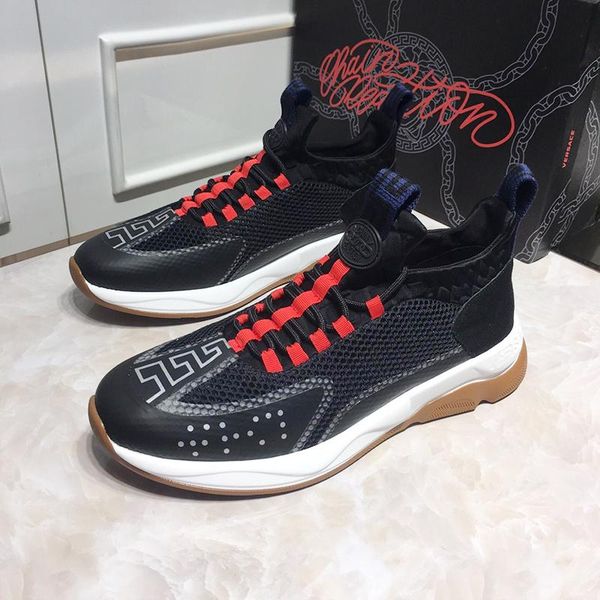 new arrival cross chainer sneakers mens shoes comfortable outdoor walking shoes luxury plus size lace -up men shoes herren sportschuhe, Black
new arrival cross chainer sneakers mens shoes comfortable outdoor walking shoes luxury plus size lace -up men shoes herren sportschuhe, Black