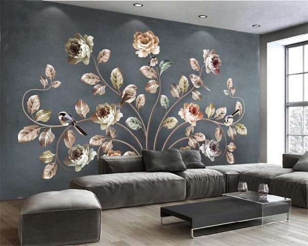 3d wall paper for bedroom romantic nordic art flower flower bird tv sofa hd decorative beautiful wallpaper
3d wall paper for bedroom romantic nordic art flower flower bird tv sofa hd decorative beautiful wallpaper
