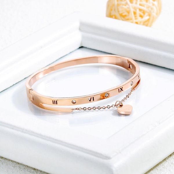 2019 simple roman numerals bracelet woman jewelry tassel love heart temperament wild bracelet fashion trend bangle woman accessories, Black
2019 simple roman numerals bracelet woman jewelry tassel love heart temperament wild bracelet fashion trend bangle woman accessories, Black