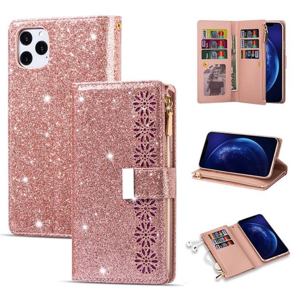 for iphone 11 pro max se 2020 case glitter flip pu leather case for xs max x xr 10 6 6s 7 8 plus zipper 9 card wallet phone case
for iphone 11 pro max se 2020 case glitter flip pu leather case for xs max x xr 10 6 6s 7 8 plus zipper 9 card wallet phone case
