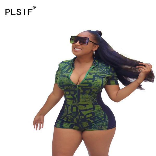 women's jumpsuits & rompers european design summer jumpsuit short sleeve print women one piece club playsuits, Black;white
women's jumpsuits & rompers european design summer jumpsuit short sleeve print women one piece club playsuits, Black;white