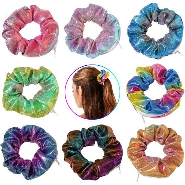 creative laser zipper scrunchies pocket scrunchie with zip women scrunchy gradient pu hair tie hair ring cloth accessories
creative laser zipper scrunchies pocket scrunchie with zip women scrunchy gradient pu hair tie hair ring cloth accessories