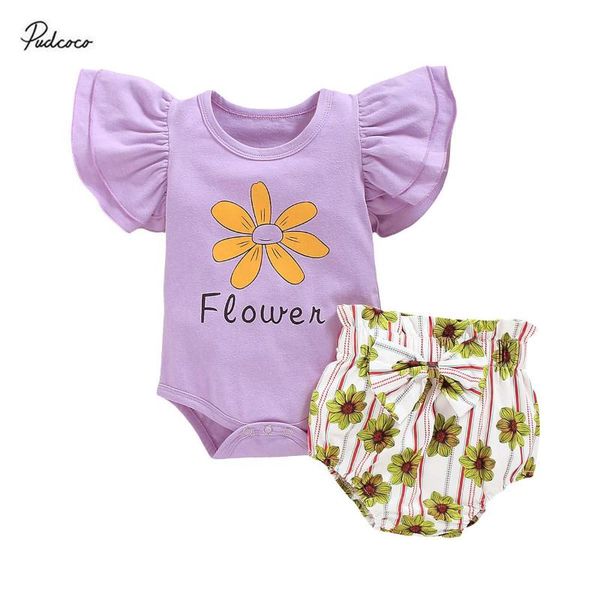 newborn infant baby girl summer casual ruffle sleeve flower bodysuit shorts 2pc outfit set sunsuit 0-18m, White
newborn infant baby girl summer casual ruffle sleeve flower bodysuit shorts 2pc outfit set sunsuit 0-18m, White