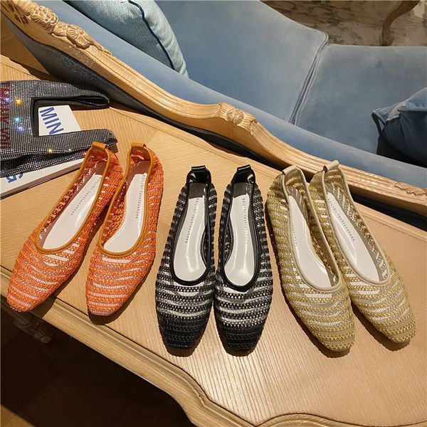 fashion women flats round toe loafers cane hollow solid color spring/autumn shoes breathable shoes dance transparent flats, Black
fashion women flats round toe loafers cane hollow solid color spring/autumn shoes breathable shoes dance transparent flats, Black