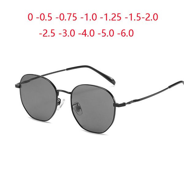 metal polygon myopia sunglasses finished women vintage gray lens short-sight sunglasses diopter 0 -0.5 -1.0 -1.5 -2.0 to -6.0, White;black
metal polygon myopia sunglasses finished women vintage gray lens short-sight sunglasses diopter 0 -0.5 -1.0 -1.5 -2.0 to -6.0, White;black