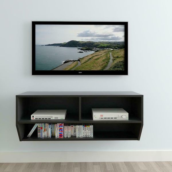 wall mounted floating tv stand center console modern storage cabinet cd shelf
wall mounted floating tv stand center console modern storage cabinet cd shelf