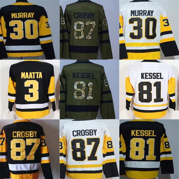 2018 pittsburgh 87 sidney crosby 81 phil kessel 3 olli maatta 30 matt murray mens ice hockey jersey 2017 stanley cup champion patch, Black;red
2018 pittsburgh 87 sidney crosby 81 phil kessel 3 olli maatta 30 matt murray mens ice hockey jersey 2017 stanley cup champion patch, Black;red