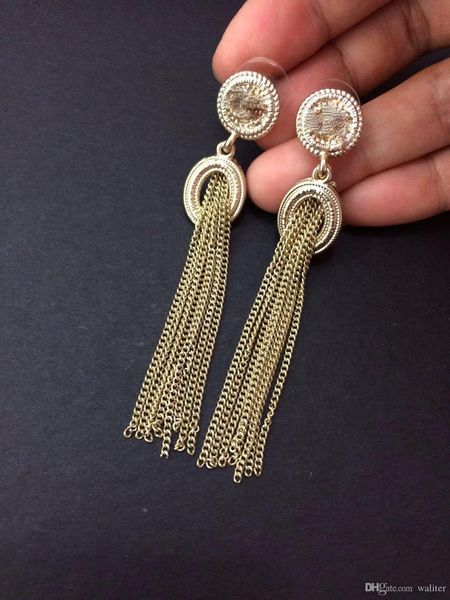 classic crystal long tassel earrings for women jewelry fashion simply style drop earring earrings with flannel bags for gift, Silver
classic crystal long tassel earrings for women jewelry fashion simply style drop earring earrings with flannel bags for gift, Silver