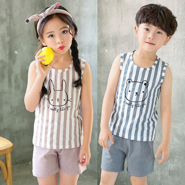 children's vest set cartoon boys' and girls sportswear vest sportswear' sportswear children's casual sleeveless shorts t
children's vest set cartoon boys' and girls sportswear vest sportswear' sportswear children's casual sleeveless shorts t