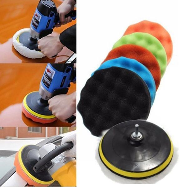 8pcs/set car polishing pad 3/4/5/6/7 inch sponge buffing waxing boat car polish buffer drill wheel polisher removes scratches
8pcs/set car polishing pad 3/4/5/6/7 inch sponge buffing waxing boat car polish buffer drill wheel polisher removes scratches