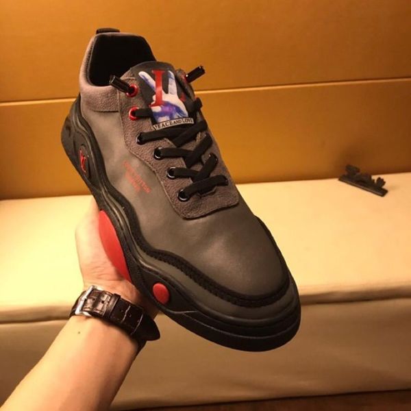 2020p limited edition luxury design mens leather printed sneakers all-match fashion mens casual shoes mens banquet shoes size: 38-45, Black
2020p limited edition luxury design mens leather printed sneakers all-match fashion mens casual shoes mens banquet shoes size: 38-45, Black