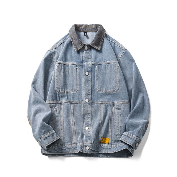 2020 men denim jackets men fashion jeans new coats harajuku thicken warm coats women japanese sweatshirts, Black;brown
2020 men denim jackets men fashion jeans new coats harajuku thicken warm coats women japanese sweatshirts, Black;brown