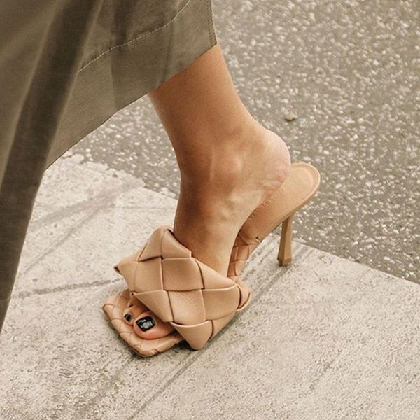 2020 new summer women sandals square toe ladies heel mules thin high heels sandals slippers female fashion woman shoes, Black
2020 new summer women sandals square toe ladies heel mules thin high heels sandals slippers female fashion woman shoes, Black
