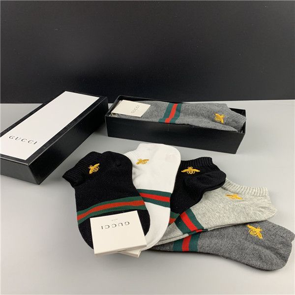 gûccì 2020 short sport socks street style stripe sports basketball socks for men and ms 5pcs/lot gûccì, Black;white
gûccì 2020 short sport socks street style stripe sports basketball socks for men and ms 5pcs/lot gûccì, Black;white