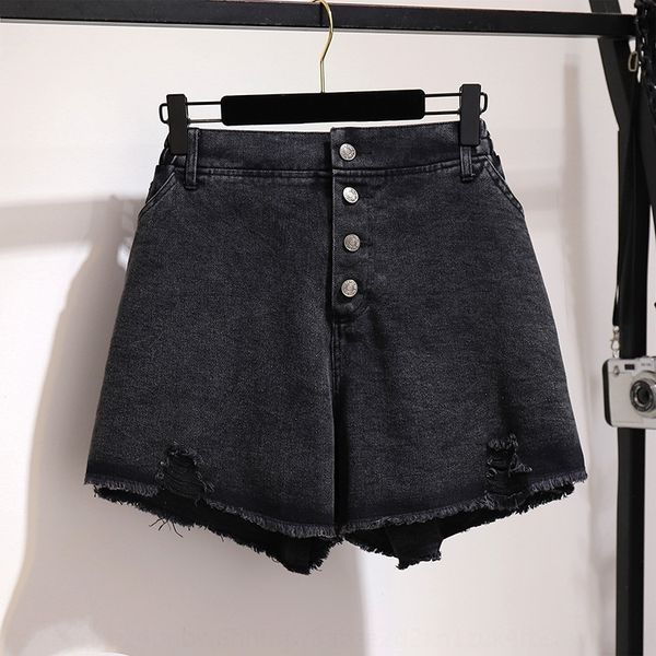 300 jin extra large size women's loose fat mm2020 new shorts and shortskorean style slimming denim ripped wide leg shorts, Blue
300 jin extra large size women's loose fat mm2020 new shorts and shortskorean style slimming denim ripped wide leg shorts, Blue