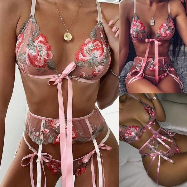 lace push up bra sets 3pcs bra lace new fashion bow tie sleepwear underwear lingerie flower wire & brief sets, Red;black
lace push up bra sets 3pcs bra lace new fashion bow tie sleepwear underwear lingerie flower wire & brief sets, Red;black