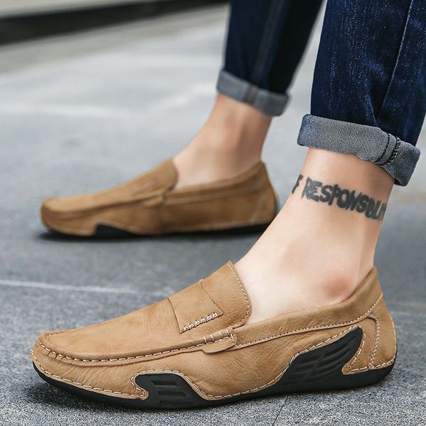 men loafer relaxed-fit slip on loafer zapatos de hombre summer breathable comfort walking casual shoes for male driving shoes, Black
men loafer relaxed-fit slip on loafer zapatos de hombre summer breathable comfort walking casual shoes for male driving shoes, Black