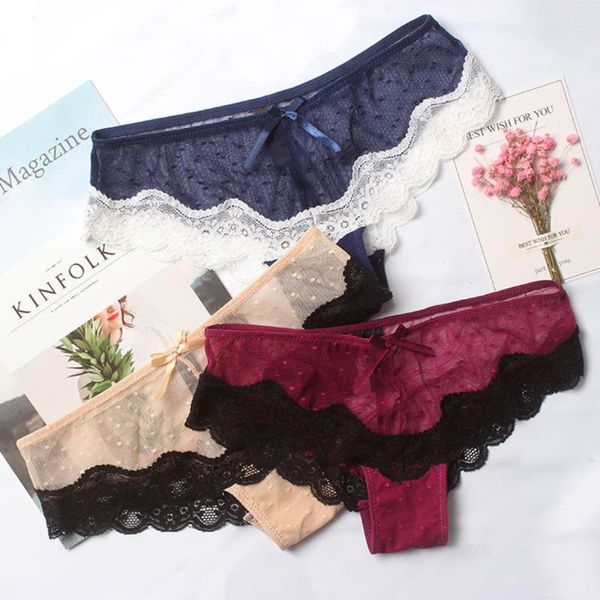 women's underwear ladies lace floral panties mid-rise transparent super thin panties breathable briefs, Black;pink
women's underwear ladies lace floral panties mid-rise transparent super thin panties breathable briefs, Black;pink