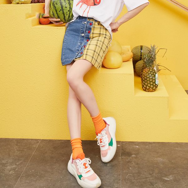 spring new woman skirts casual plaid ladies mini skirt patchwork skinny a-line femme bottoms streetwear skirt, Black
spring new woman skirts casual plaid ladies mini skirt patchwork skinny a-line femme bottoms streetwear skirt, Black