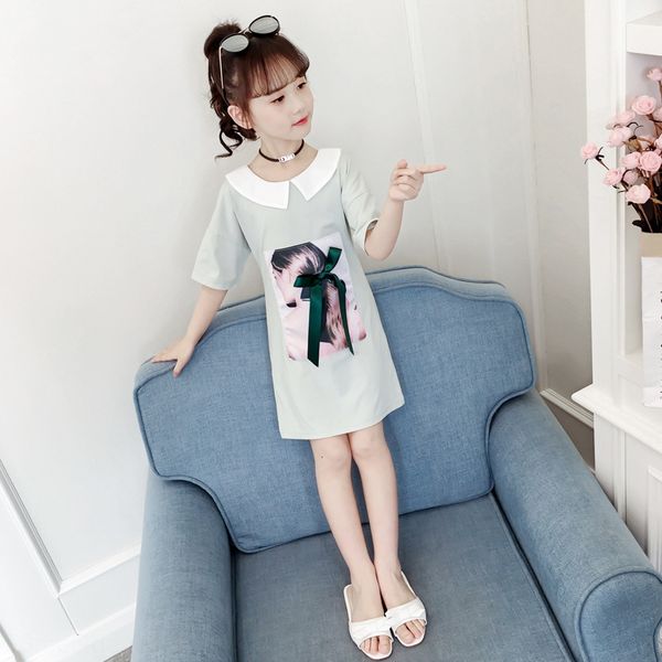 4fskc clothing 2020 new bow short-sleeved skirt mid-length clothing girl's children's children's clothingt-shirt 2020 new gir, Blue
4fskc clothing 2020 new bow short-sleeved skirt mid-length clothing girl's children's children's clothingt-shirt 2020 new gir, Blue