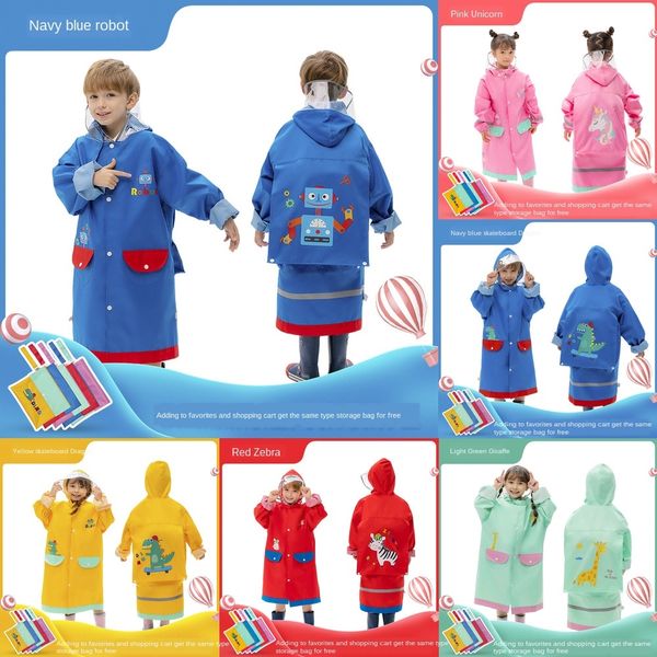 shsgo children's raincoat boys and girls poncho pupils children's rain school clothes baby kindergarten raincoat with schoolbag ba, Red;brown
shsgo children's raincoat boys and girls poncho pupils children's rain school clothes baby kindergarten raincoat with schoolbag ba, Red;brown