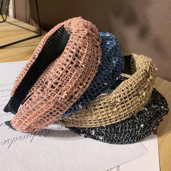 new fashion women turban wide side fresh style headband vintage headwear center knot hairband hair accessories wholesale
new fashion women turban wide side fresh style headband vintage headwear center knot hairband hair accessories wholesale