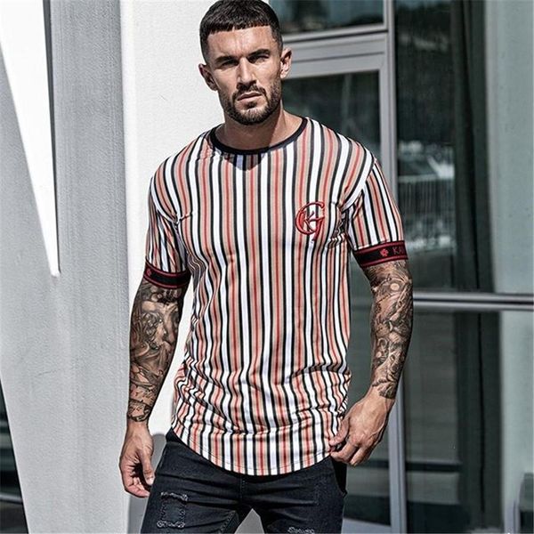 designer mens striped active tshirt short sleeve o neck teenager summer letter breathable male apparel, White;black
designer mens striped active tshirt short sleeve o neck teenager summer letter breathable male apparel, White;black