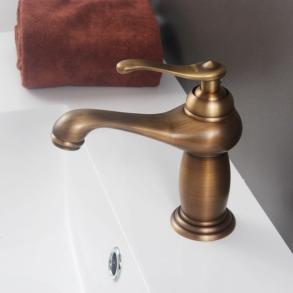 gisha bathroom faucet antique bronze finish brass basin sink faucet single handle water taps water mixer tap g1018
gisha bathroom faucet antique bronze finish brass basin sink faucet single handle water taps water mixer tap g1018