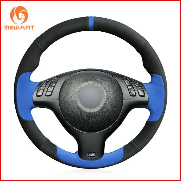 mewant black blue suede steering wheel cover for m sport 3 series e46 330i 330ci 5 series e39 540i 525i 530i m3 m5 2000-2006
mewant black blue suede steering wheel cover for m sport 3 series e46 330i 330ci 5 series e39 540i 525i 530i m3 m5 2000-2006