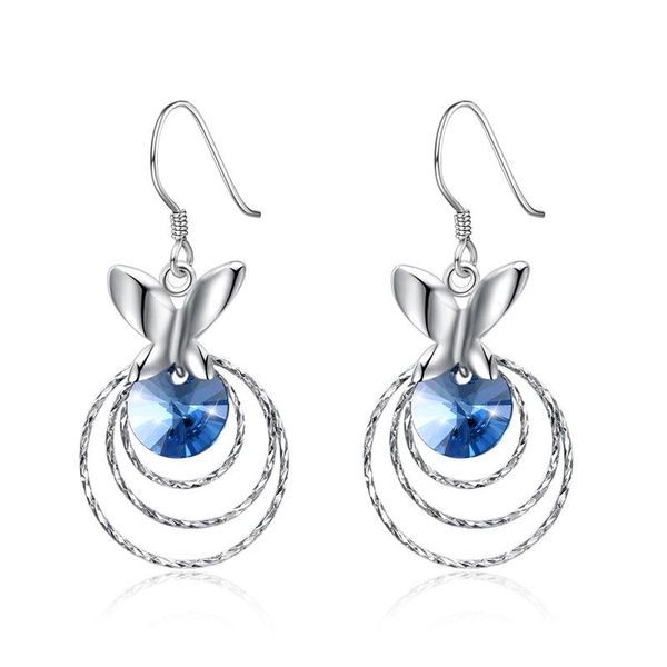 fashion-blue crystal dangel earrings s925 sterling silver female drop earrings for party butterfly three rings elegant earrings stud
fashion-blue crystal dangel earrings s925 sterling silver female drop earrings for party butterfly three rings elegant earrings stud