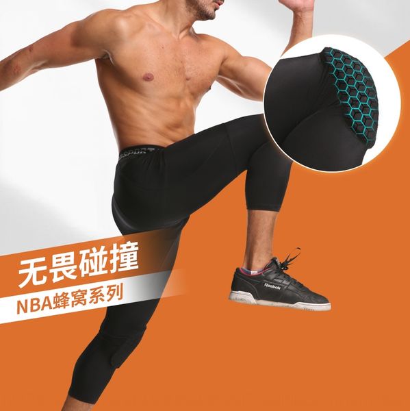 heart-shaped seven-point tight sports bumper pants basketball high elastic lycra honeycomb bumper pants basketball sports knee pads, Black;gray
heart-shaped seven-point tight sports bumper pants basketball high elastic lycra honeycomb bumper pants basketball sports knee pads, Black;gray