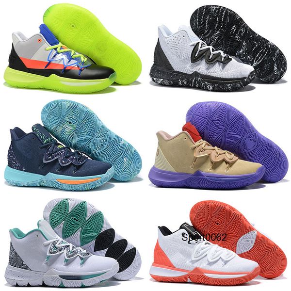 2020 new arrival mens kyrie 5 duke tv pe kids basketball shoes for 20th anniversary x 5s v five sneakers size40-46, Black
2020 new arrival mens kyrie 5 duke tv pe kids basketball shoes for 20th anniversary x 5s v five sneakers size40-46, Black