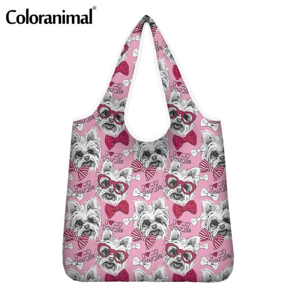 coloranimal fashion women shopper bags eco-friendly bags cute dog with bow print grocery for lady large tote shopping
coloranimal fashion women shopper bags eco-friendly bags cute dog with bow print grocery for lady large tote shopping