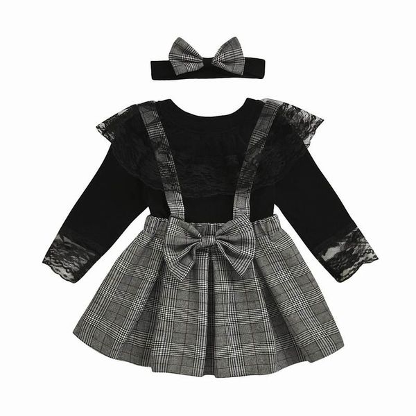 2020 новая девушка наборы baby girl черный шнурок t-shirt + плед подтяжки юбка + зонную волосы моды 3шт наряды костюм детская одежда e21703, White
2020 новая девушка наборы baby girl черный шнурок t-shirt + плед подтяжки юбка + зонную волосы моды 3шт наряды костюм детская одежда e21703, White