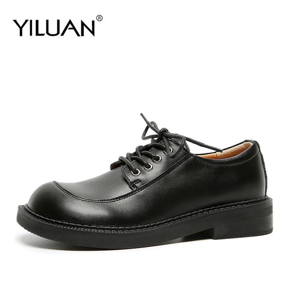 yiluan women oxford flat spring shoes for woman leather flats summer student vintage laces loafers casual sneakers shoes 2020, Black
yiluan women oxford flat spring shoes for woman leather flats summer student vintage laces loafers casual sneakers shoes 2020, Black