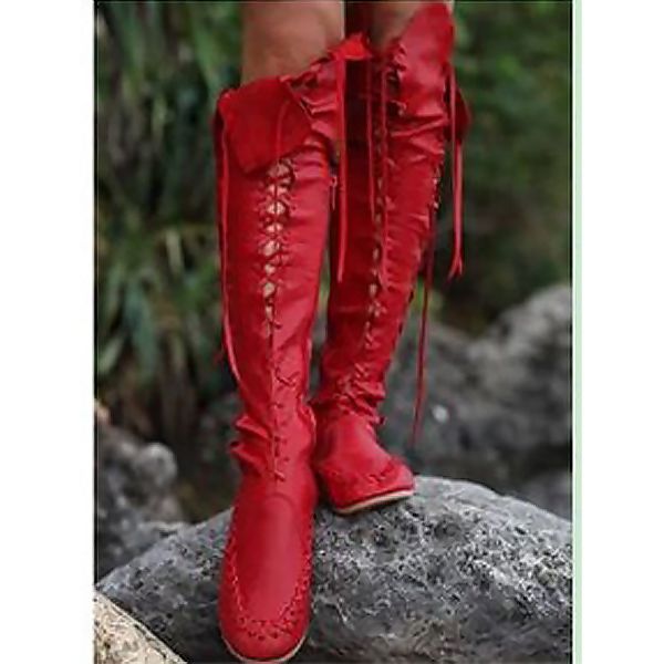women's boots leather plus size 43 pu zip fringe cozy rubber boots for women hollow over the knee motorcycle woman, Black
women's boots leather plus size 43 pu zip fringe cozy rubber boots for women hollow over the knee motorcycle woman, Black