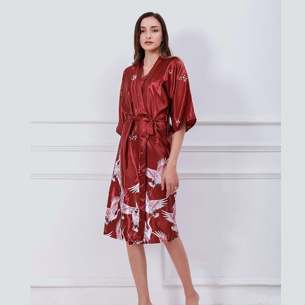 2020 new morning gown imitation silk women's nightgown clothes home pajamas ice silk pajamas v-collar home clothes women, Blue;red
2020 new morning gown imitation silk women's nightgown clothes home pajamas ice silk pajamas v-collar home clothes women, Blue;red
