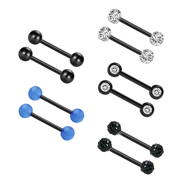 10 pcs belly button rings navel ring stainless steel navel ring eyebrow ring, Slivery;golden
10 pcs belly button rings navel ring stainless steel navel ring eyebrow ring, Slivery;golden