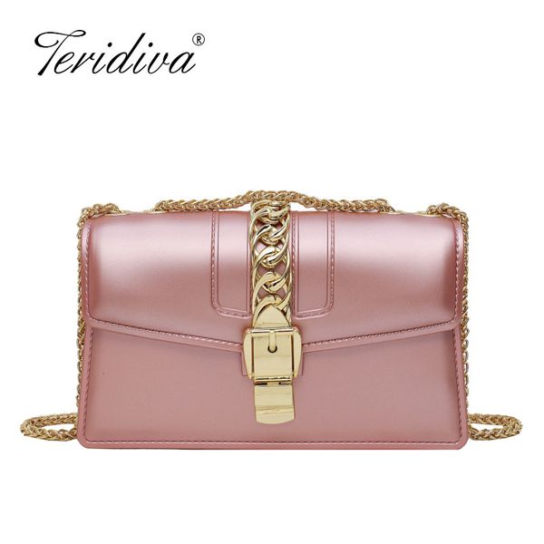 women messenger bag chain flap shoulder bags crossbody bag for ladies clutch jelly pvc purse
women messenger bag chain flap shoulder bags crossbody bag for ladies clutch jelly pvc purse