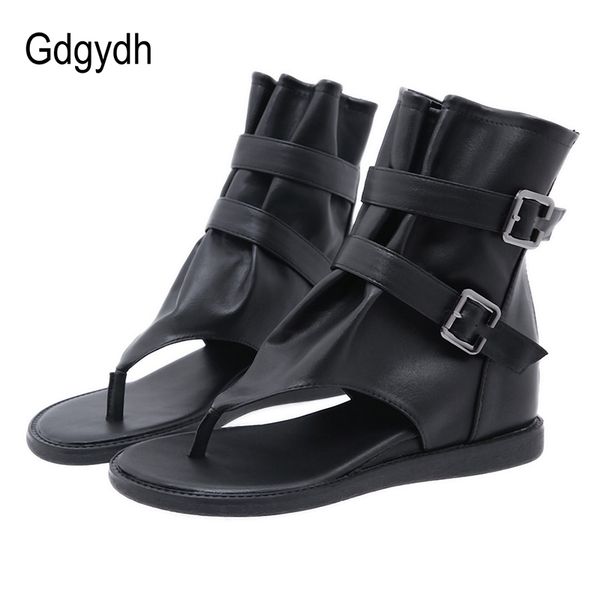 gdgydh european style retro summer sandals women ankle wrap korean shoes for women back zipper flip flops wedge shoes walking, Black
gdgydh european style retro summer sandals women ankle wrap korean shoes for women back zipper flip flops wedge shoes walking, Black