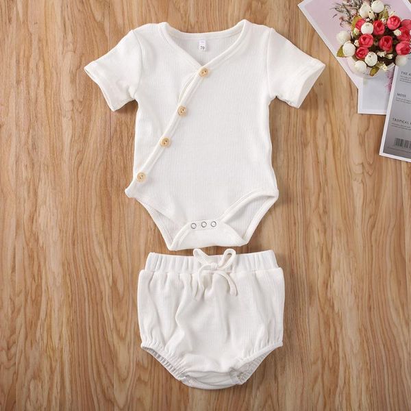newborn cotton clothing suit short-sleeve jumpsuit button tights shorts rib pajamas sleepwear two piece set, White
newborn cotton clothing suit short-sleeve jumpsuit button tights shorts rib pajamas sleepwear two piece set, White