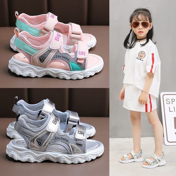 icrju summer girl's 2020 new medium and large children's soft sole anti-slip wear-resistant boy's casual beach sandals tong x, Black;red
icrju summer girl's 2020 new medium and large children's soft sole anti-slip wear-resistant boy's casual beach sandals tong x, Black;red