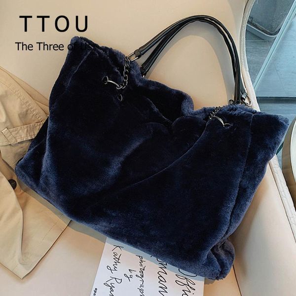 winter faux fur women shoulder bag casual plush lady tote handbag fashion chain larger capacity shopping bag travel purse female
winter faux fur women shoulder bag casual plush lady tote handbag fashion chain larger capacity shopping bag travel purse female