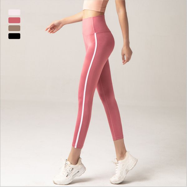 women yoga pants sports new breathable running sportswear female stretchy fitness leggings athletic gym tights pants, White;red
women yoga pants sports new breathable running sportswear female stretchy fitness leggings athletic gym tights pants, White;red