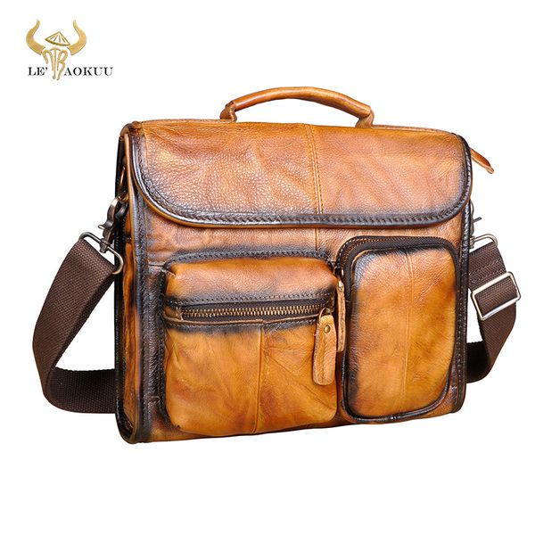 new fashion original real leather male casual messenger bag satchel design 11" cross-body shoulder school book bag for men 202
new fashion original real leather male casual messenger bag satchel design 11" cross-body shoulder school book bag for men 202