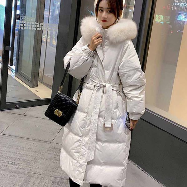 luck a thick coat winter coat women clothes korean white duck down fur collar fur hooded warm down jackets outwears, Black
luck a thick coat winter coat women clothes korean white duck down fur collar fur hooded warm down jackets outwears, Black