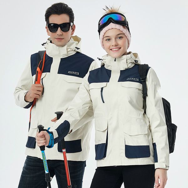 3 in 1 softshell jacket men women waterproof jackets rain coat outdoor hiking skiing clothing fleece thicken windproof coats, Blue;black
3 in 1 softshell jacket men women waterproof jackets rain coat outdoor hiking skiing clothing fleece thicken windproof coats, Blue;black