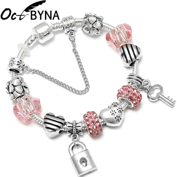 octbyna fashion crystal love couple bracelet women love pendant fine bracelets beads snake chain bangles jewelry gift, Red;blue
octbyna fashion crystal love couple bracelet women love pendant fine bracelets beads snake chain bangles jewelry gift, Red;blue